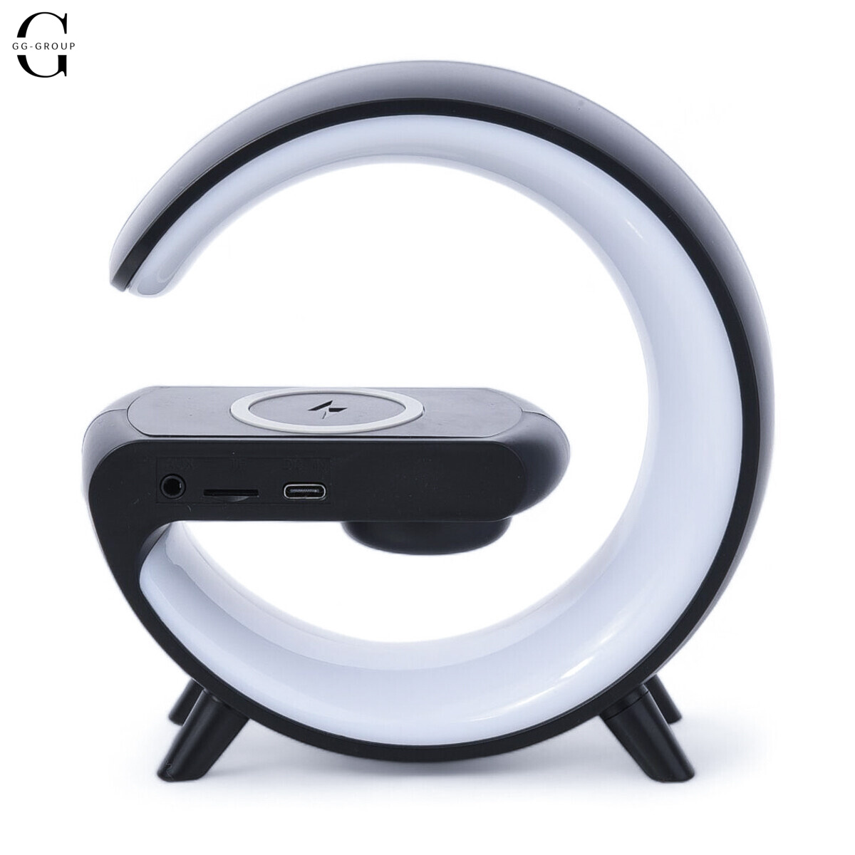 Ночник Smart Light Sound Machine с беспроводной зарядкой и Bluetooth колонкой-Small